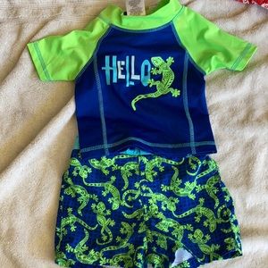 Infant Boys Swimsuit Set